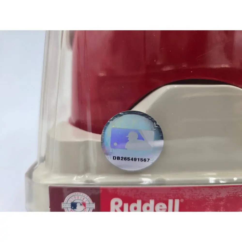 St Louis Cardinals Mini Batting Helmet Riddell NIB Display Stand - Picture 6 of 8